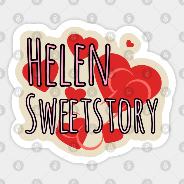 Helen Sweetstory Sticker by Courtney's Creations